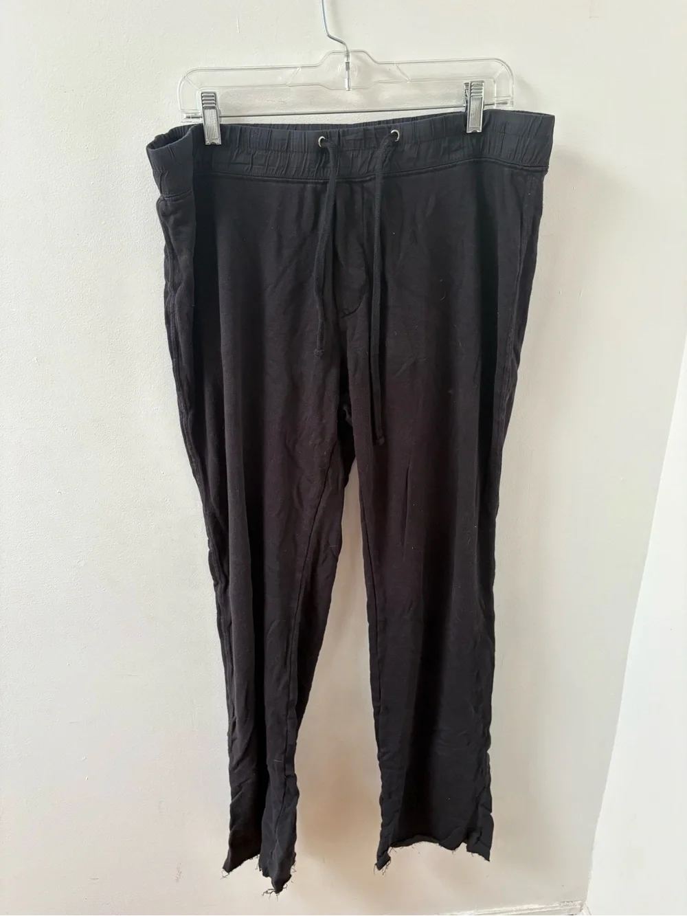 James Perse Black Drawstring Lounge Joggers